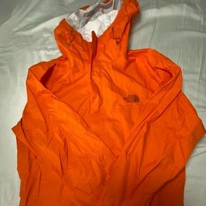 The North Face Orange DryVent Technology